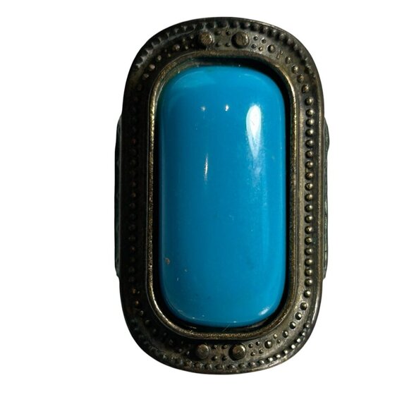 Turquoise Statement Ring - Picture 4 of 11